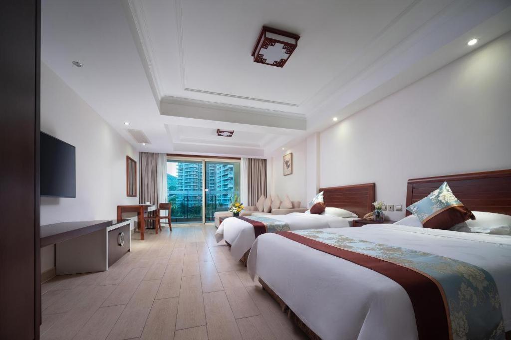 Sanya Shanghai Huating Boutique Resort Hotel Exterior photo